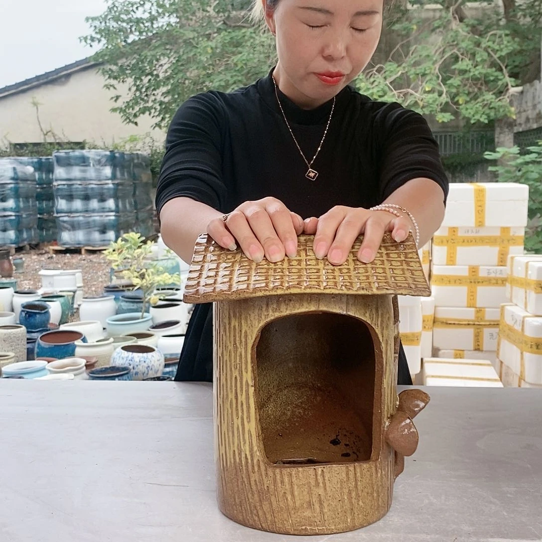 红陶20CM以下王嫂花盆1018-36点赞5w福利