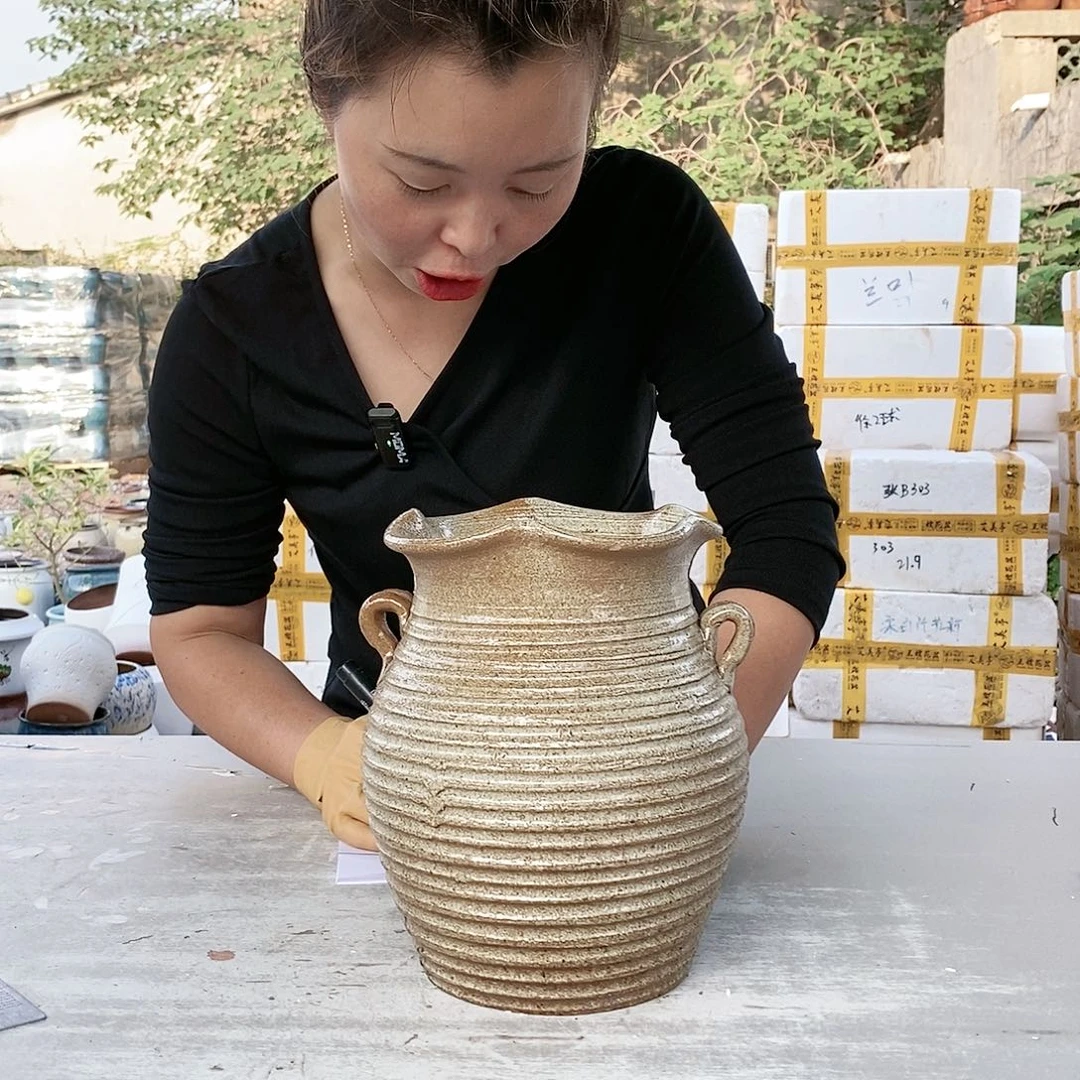 红陶20CM以下王嫂花盆1031-17福利