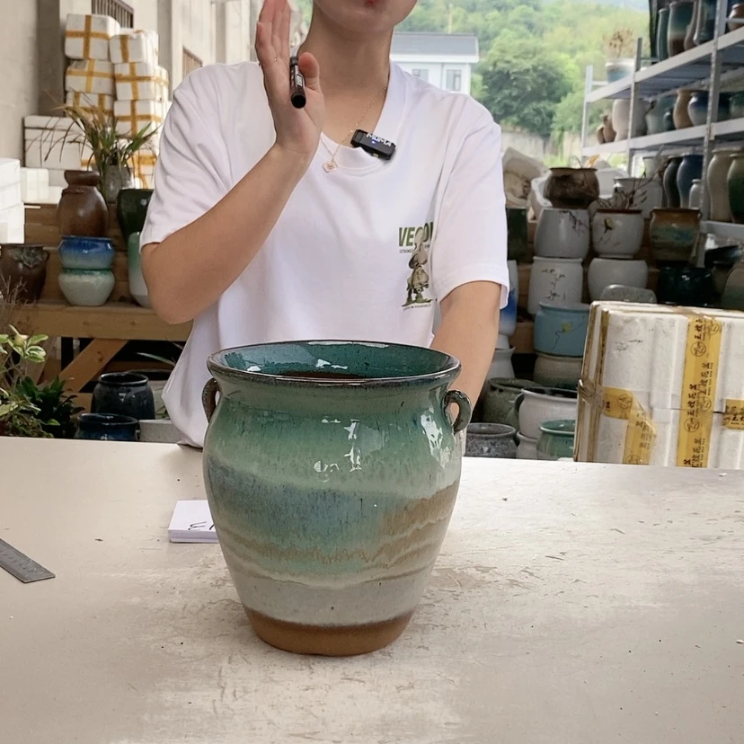 【闪购商品】红陶20CM以下王嫂花盆0827-13微瑕
