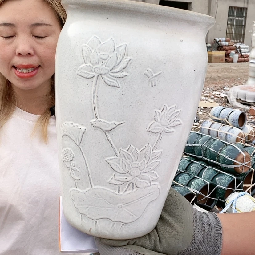 【闪购商品】红陶20CM以下王嫂花盆0927-04微瑕