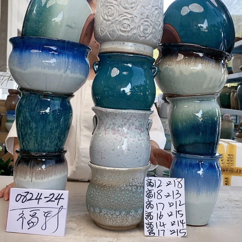 【闪购商品】红陶20CM以下王嫂花盆0824-24框
