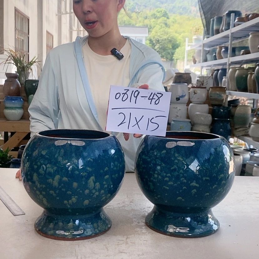 【闪购商品】红陶20CM以下王嫂花盆0819-48