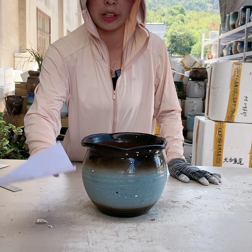【闪购商品】红陶20CM以下王嫂花盆0829-79微瑕