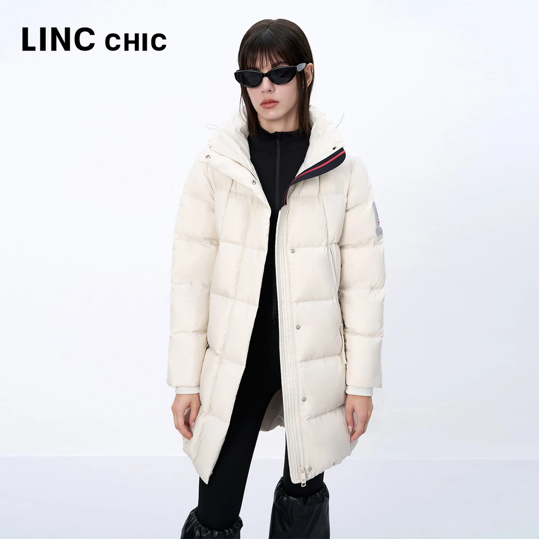 LINCCHIC/金羽杰潮酷运动短中长羽绒服Y24803234