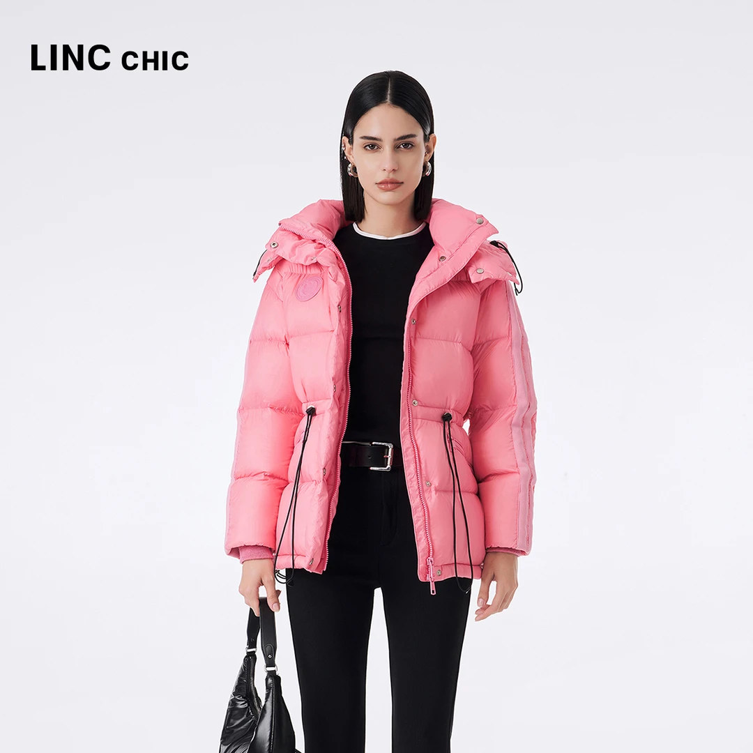 LINCCHIC/金羽杰一手收腰显瘦都市精英羽绒服Y23882325