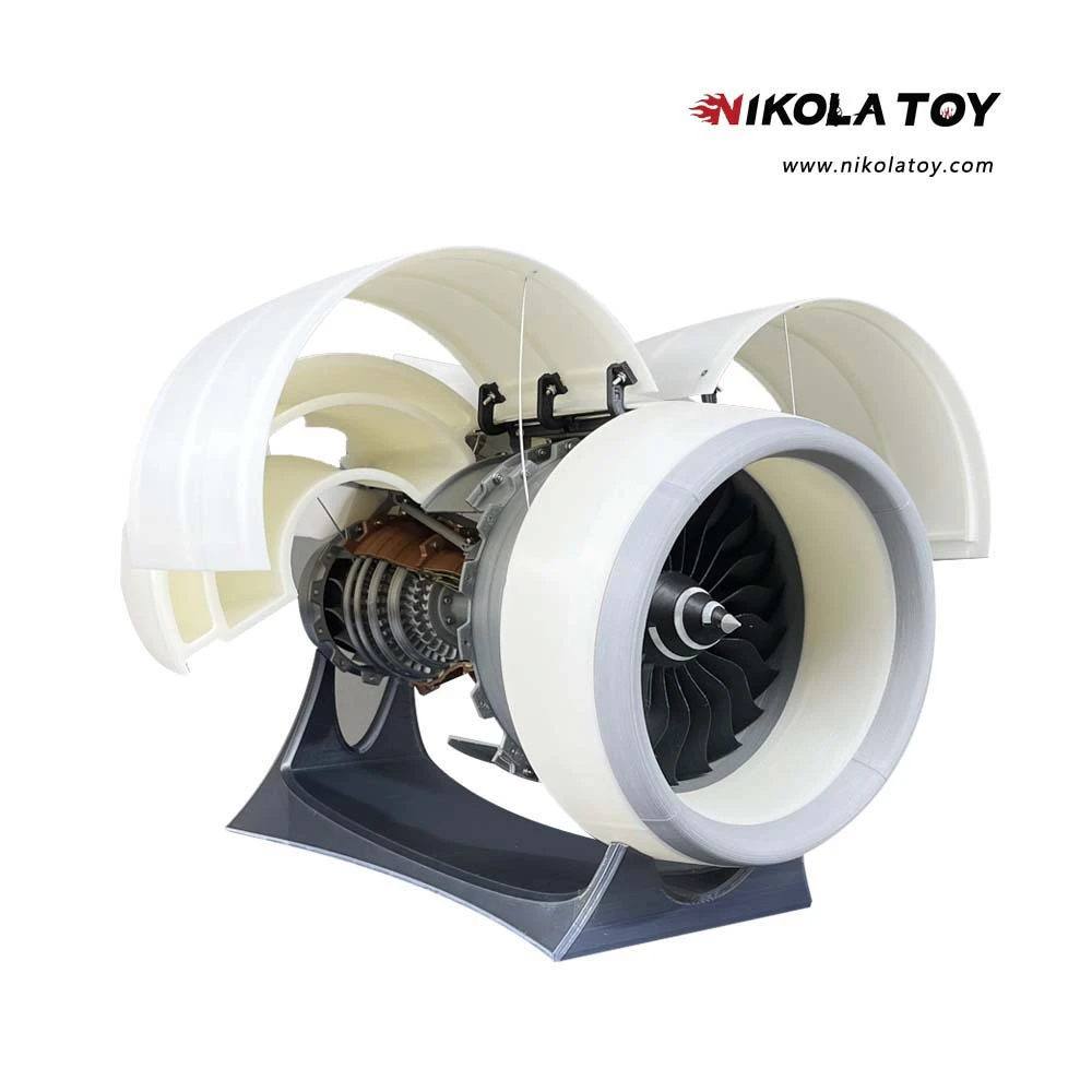 罗罗 TR900 涡扇引擎模型玩具 完全体 全长65厘米