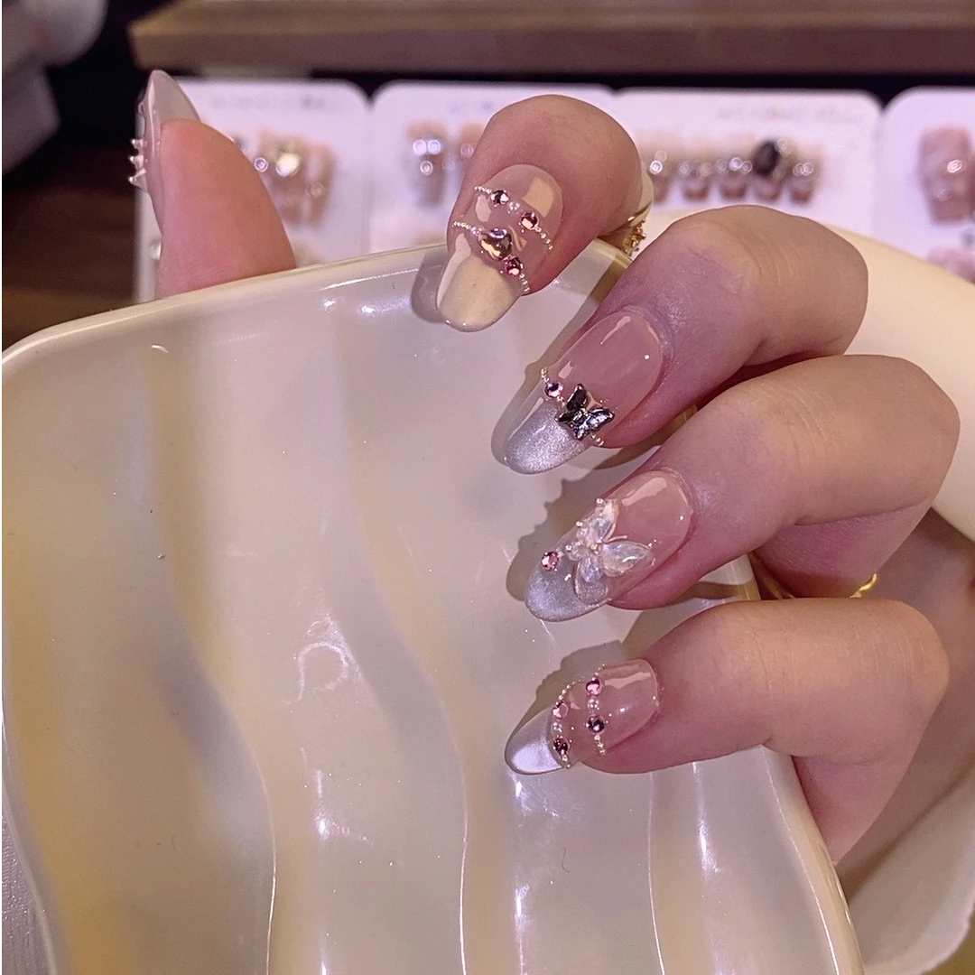 【翠蝶幻想】纯手工穿戴甲