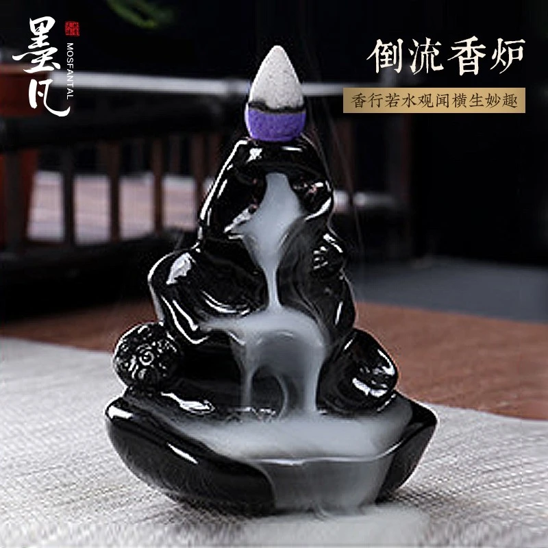 陶瓷倒流香炉