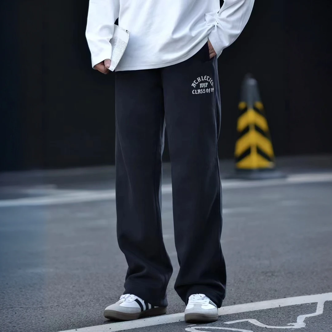 秋冬男士卫裤 直筒散退 美式休闲 复古随意感卫裤高街百搭