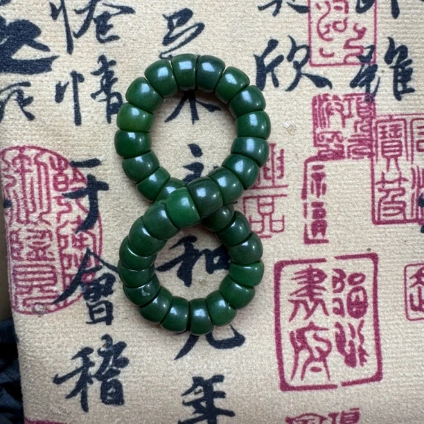 菩提根百草供大肠手串丝滑绕指柔11mm文玩好物