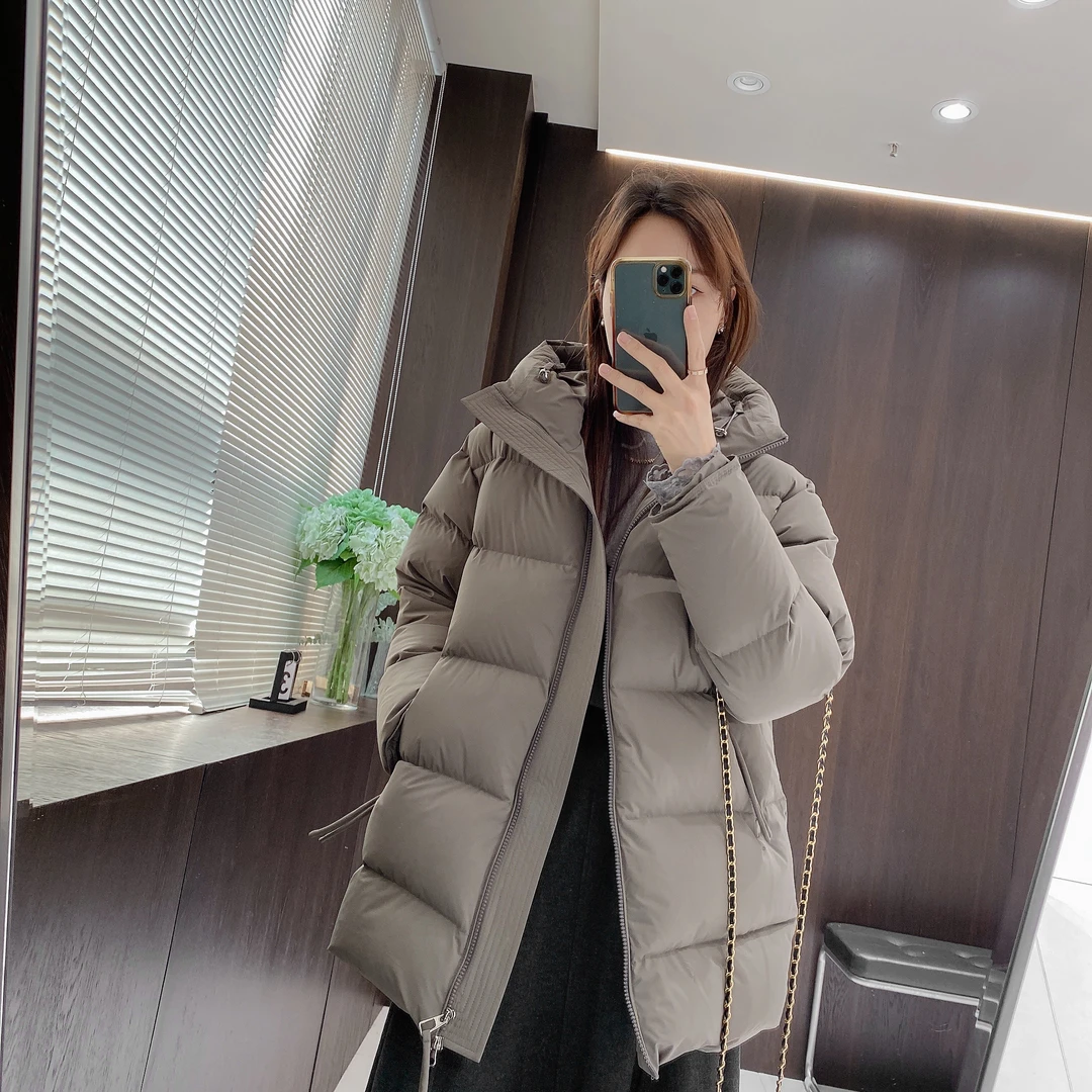 IMFLY金小金自制羽绒服DYW8183冬装上新中长款小个子加厚外套女