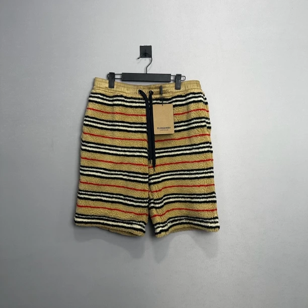 Burberry/博柏利颗粒绒短裤/S码/全新原吊/公价8990