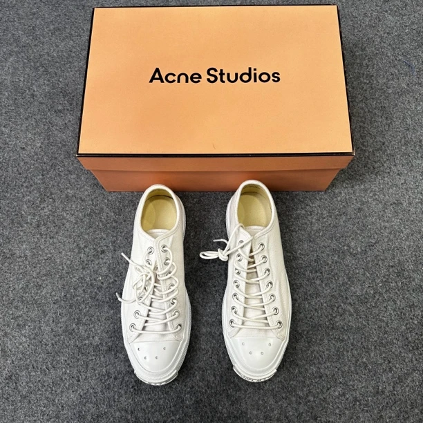 Acne Studios低帮帆布鞋/40码/全新原盒存放品/公价3950