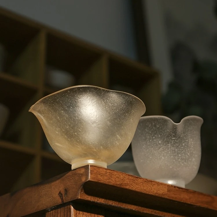 心缘堂升平乐琉璃兰舟公道杯分茶器茶海功夫茶具配件茶道零配小号