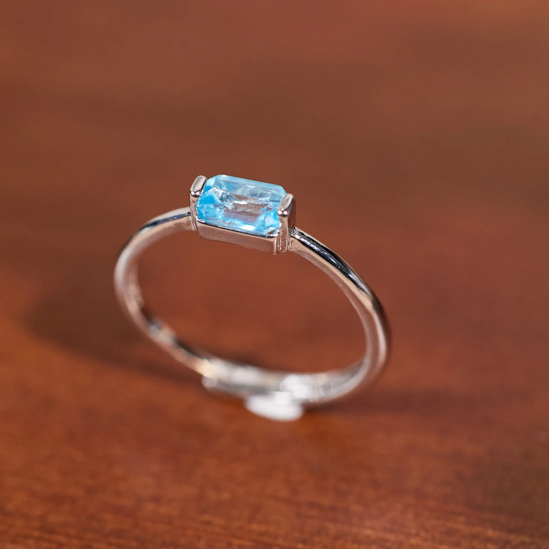 【歪歪】托帕石戒指*W8027