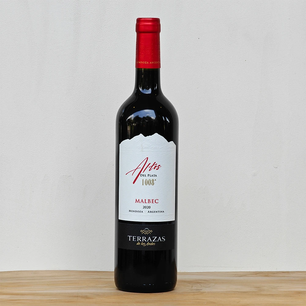 阿根廷原瓶进口台阶1008马尔贝克红葡萄酒750ml
