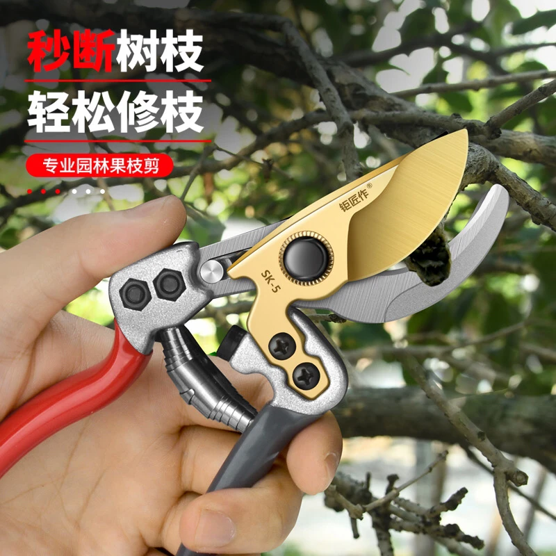 螳螂剪#园艺专用修枝剪刀#剪枝修花省力花艺树剪多功能