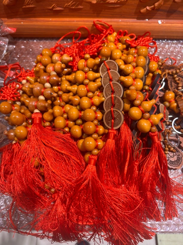 福利款桃木葫芦车挂