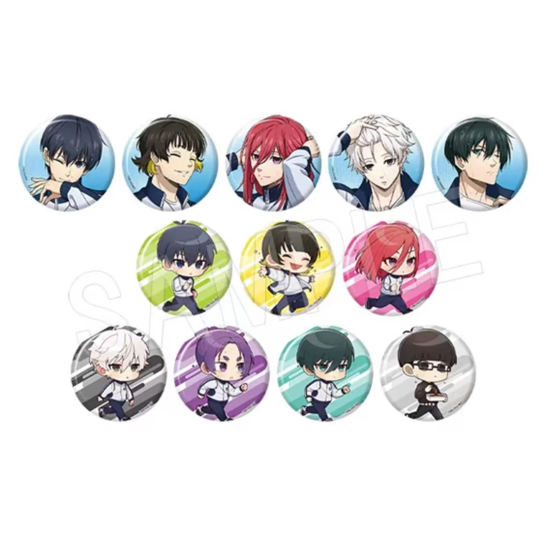 拆包 蓝色监狱 Chu-gai 盒蛋中外矿业训练服吧唧 拍立得盲盒产品