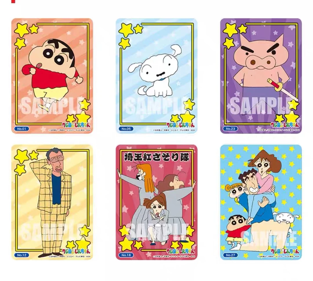 日版 Bushiroad 武士道  蜡笔小新透卡   盲盒产品