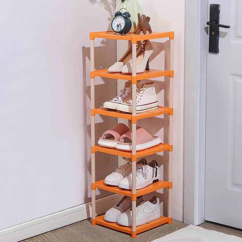 简易鞋架子门口家用宿舍夹缝小型多层鞋柜鞋子收纳架防尘非神器