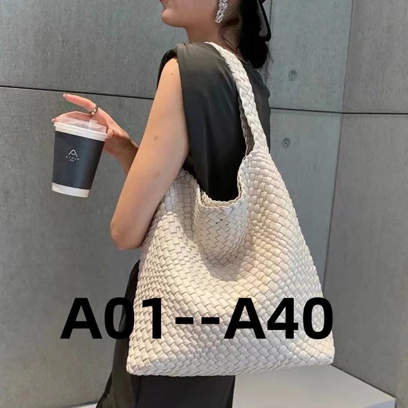 时尚编织 单肩女包1