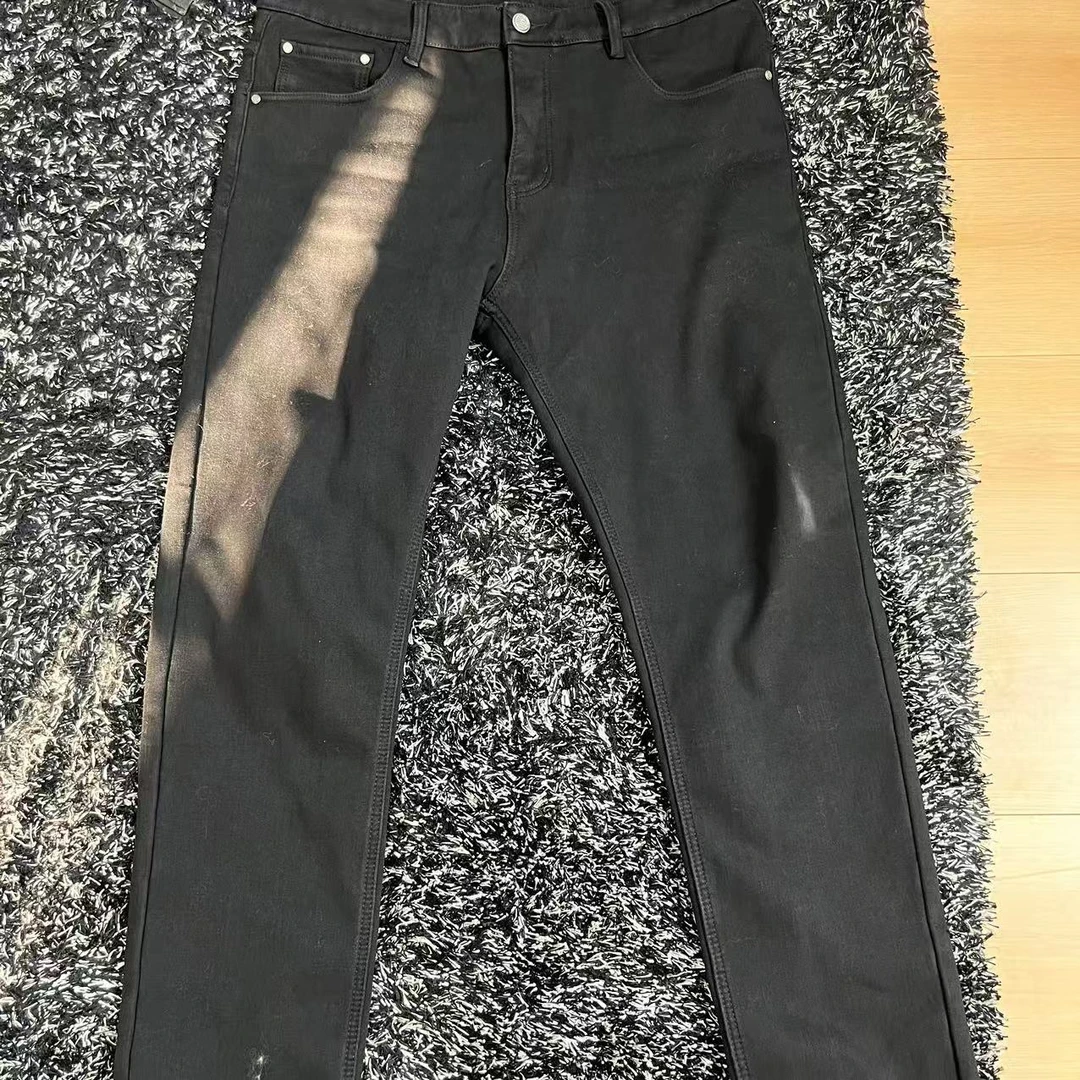 Sweet DD秋冬新款加绒加厚牛仔裤