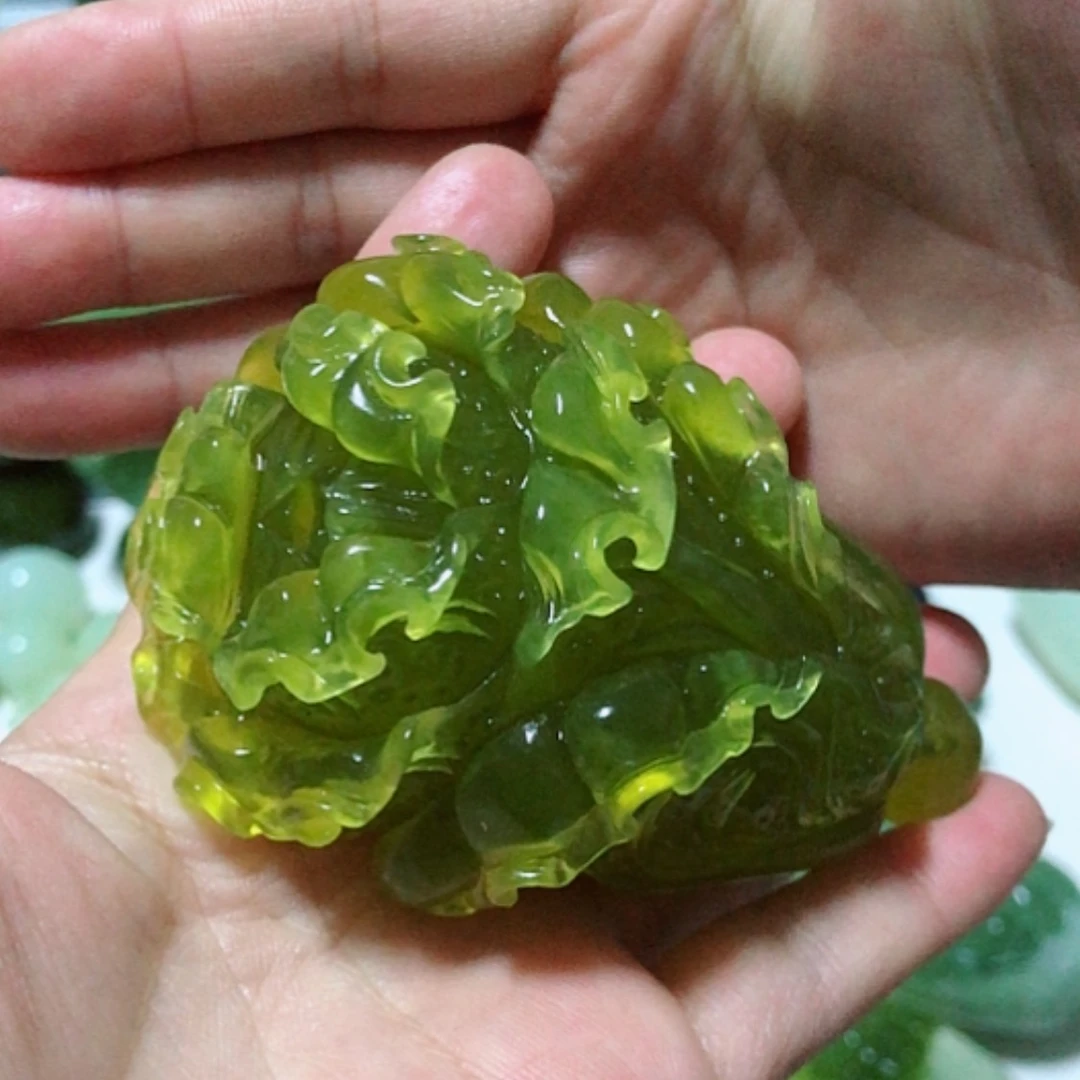 【闪购商品】蛇纹石玉把件未镶嵌?****?