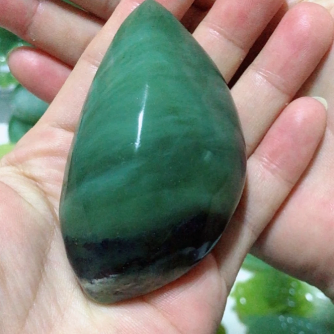 【闪购商品】蛇纹石玉把件未镶嵌