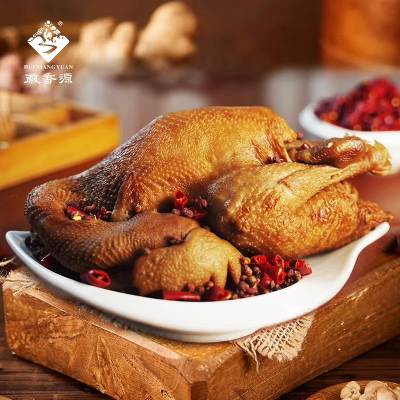 【徽香源手撕麻椒鸡】真空熟食卤制麻辣醇厚整只解馋办公室零食