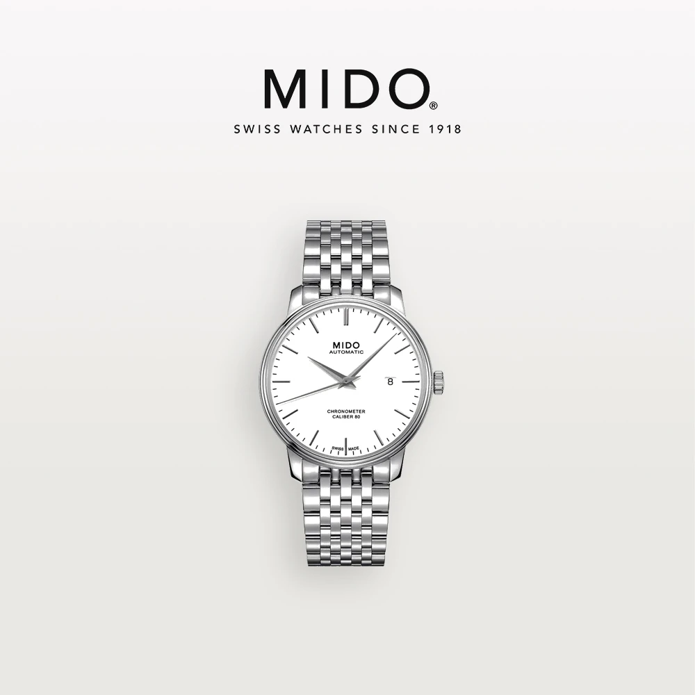 全新未使用 Mido/美度 贝伦赛丽系列 M027.408.11.011.00男款腕表