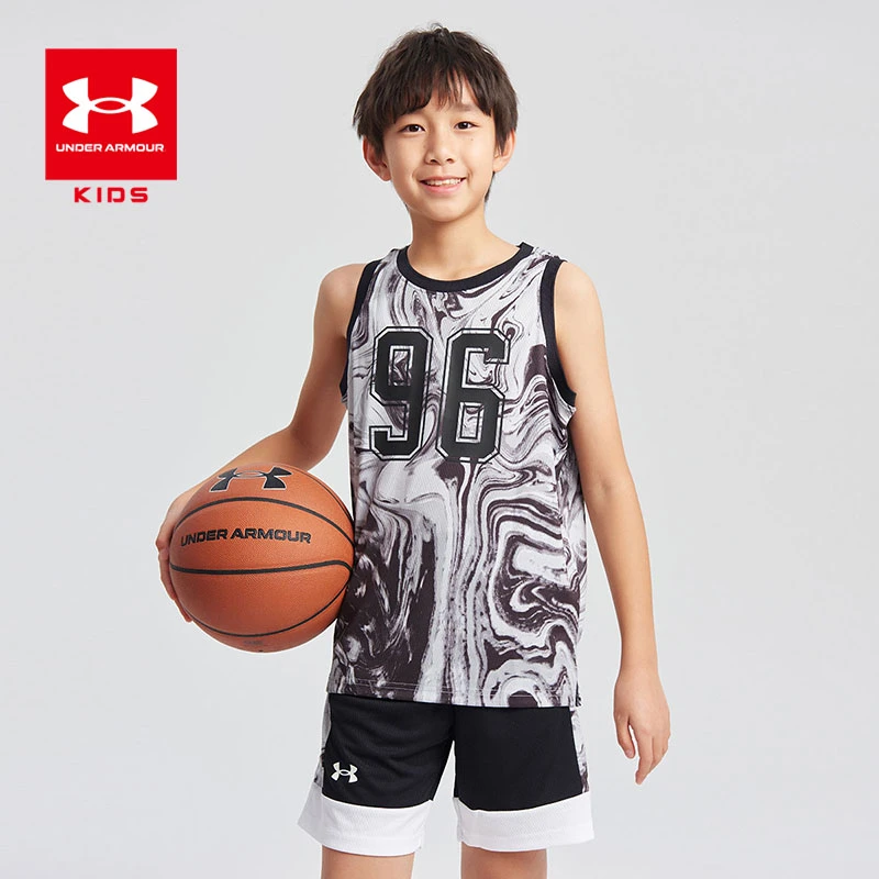 Under Armour/安德玛夏季儿童运动潮流篮球套装242113340