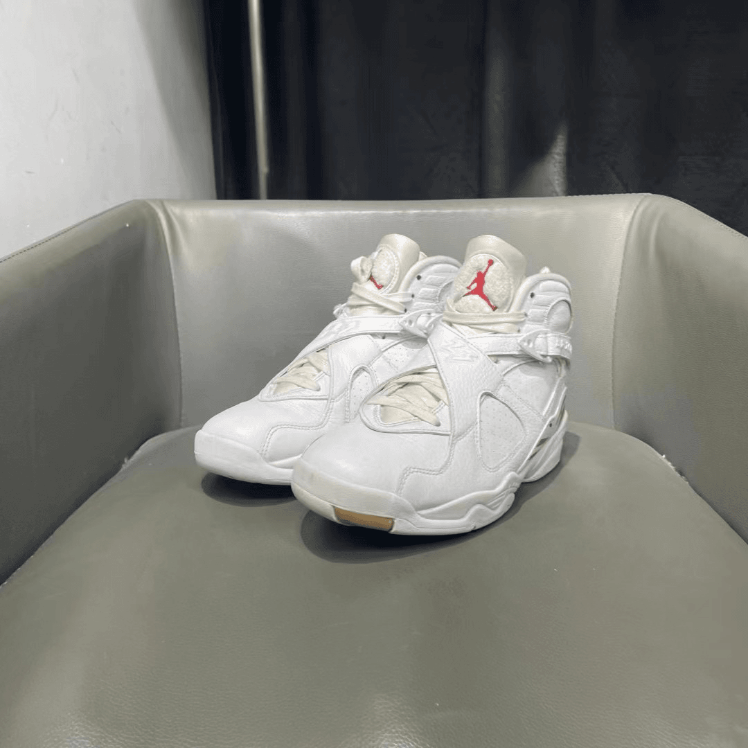 捡漏40.5码 aj8 ovo drake 白金 95新 499秒杀球鞋