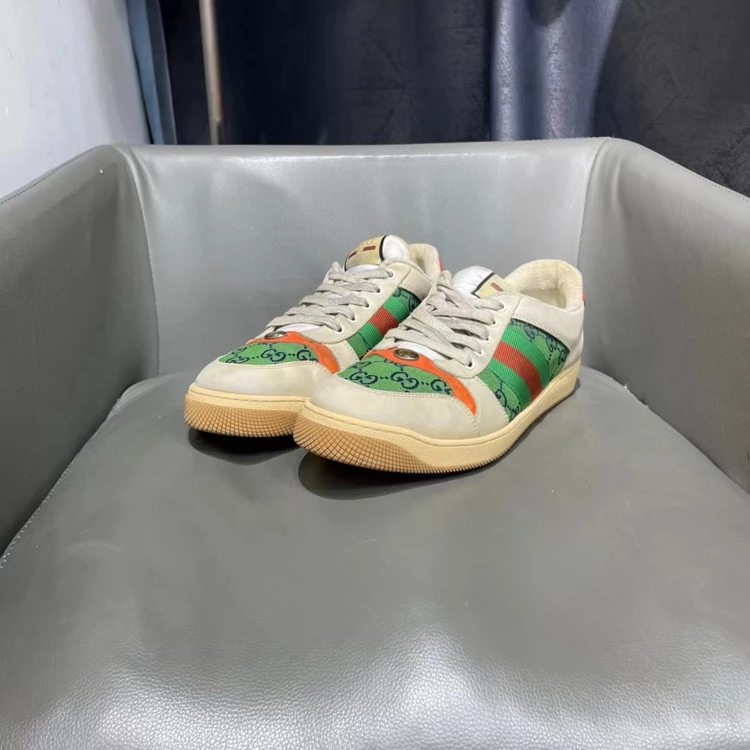 捡漏45码 Gucci 脏脏鞋 下地两次 3299秒杀！稀有大码球鞋