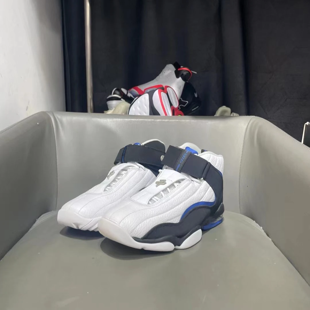 全新45码捡漏 Nike Air Max Penny 4 白黄 全新无使用，1399可刀