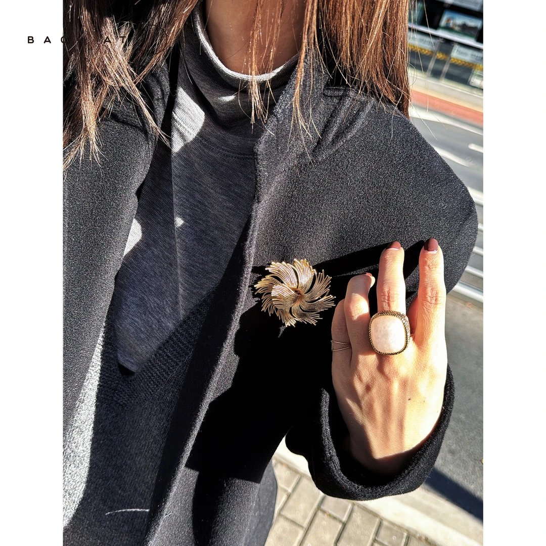 合金胸针  “烟花盛放”莫奈Mo*net经典大烟花胸针 BDF-3CO039J-K