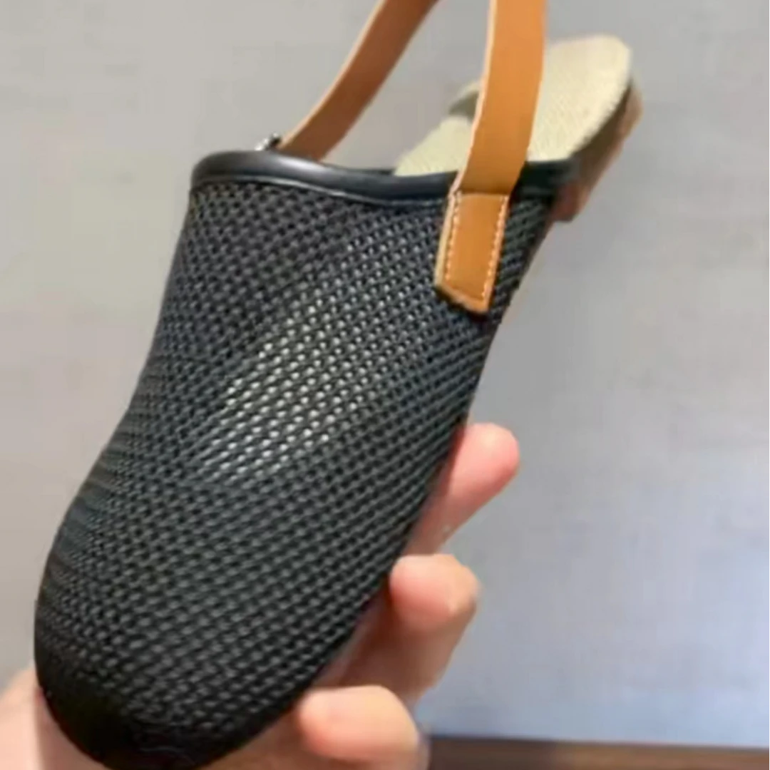 【爱舞服饰】茜茜之恋  时尚简约百搭包头网拖