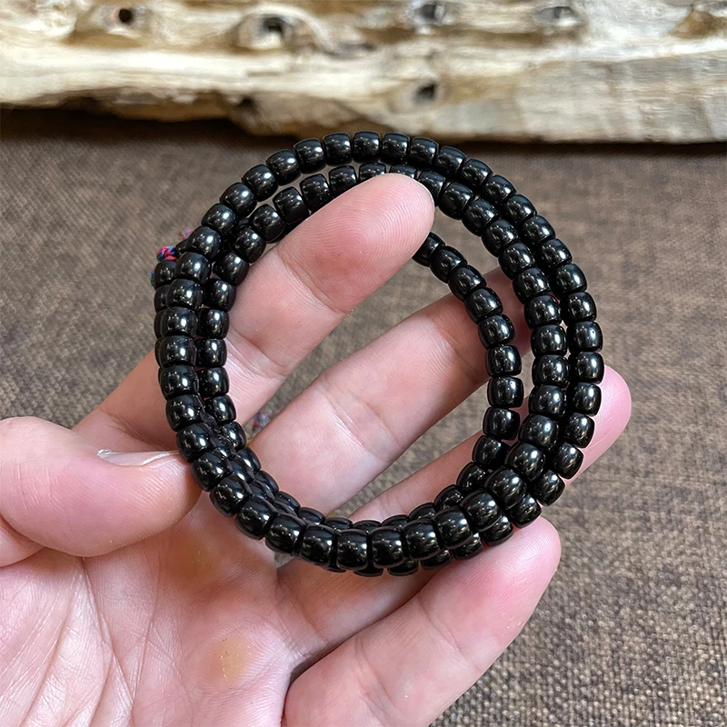 【王中王I直切】全手工原生态印尼老椰蒂108长串手链