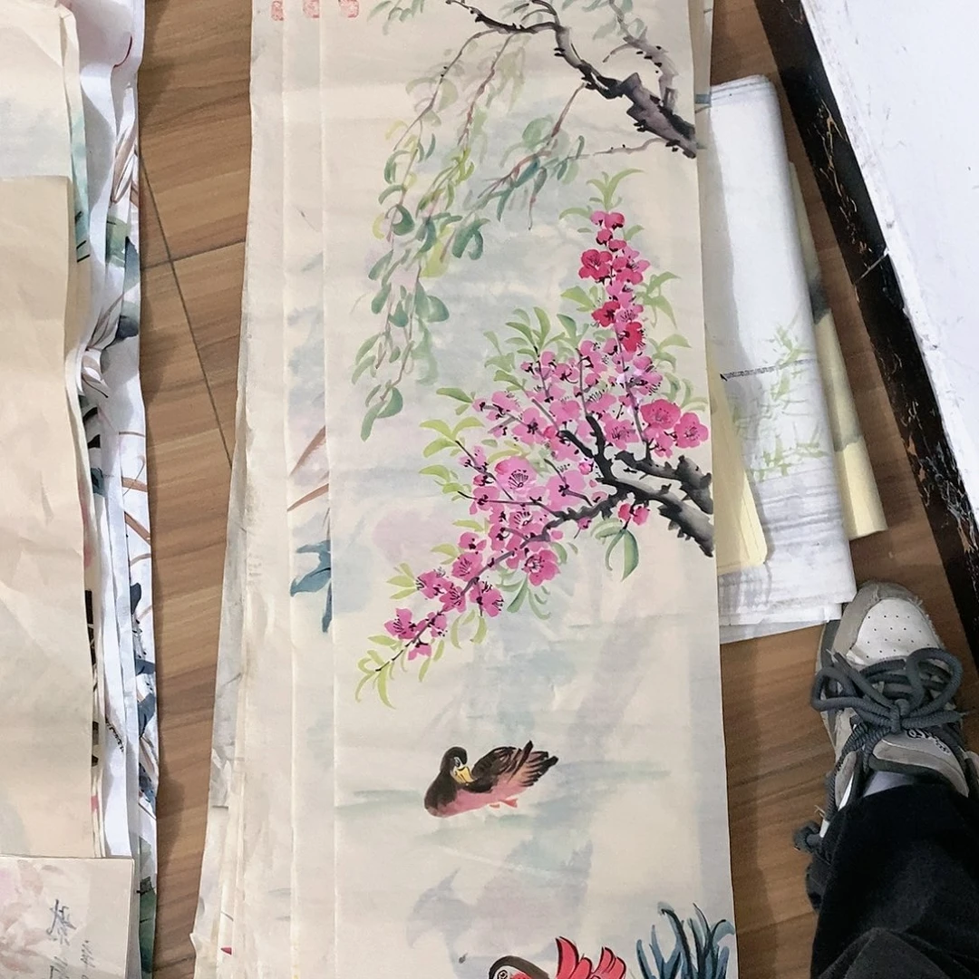 山水花鸟人物动物画