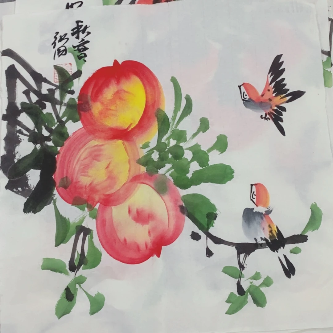 山水花鸟人物动物画