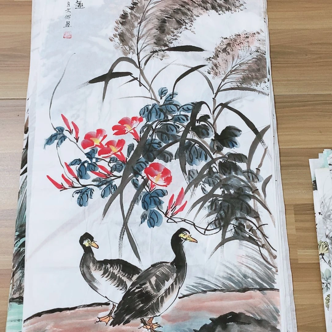 花鸟山水动物人物画