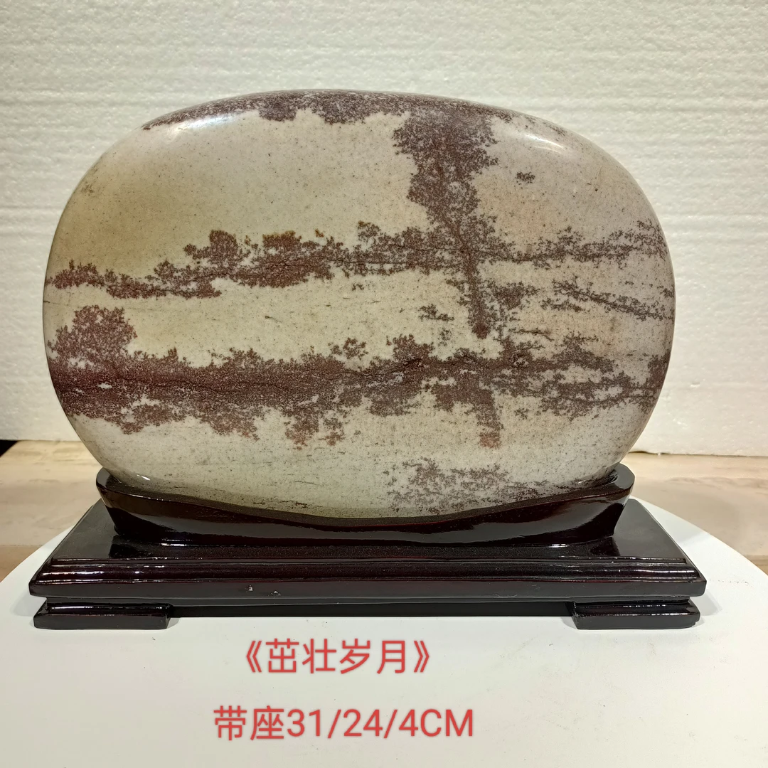 清江奇石画面石《茁壮岁月》