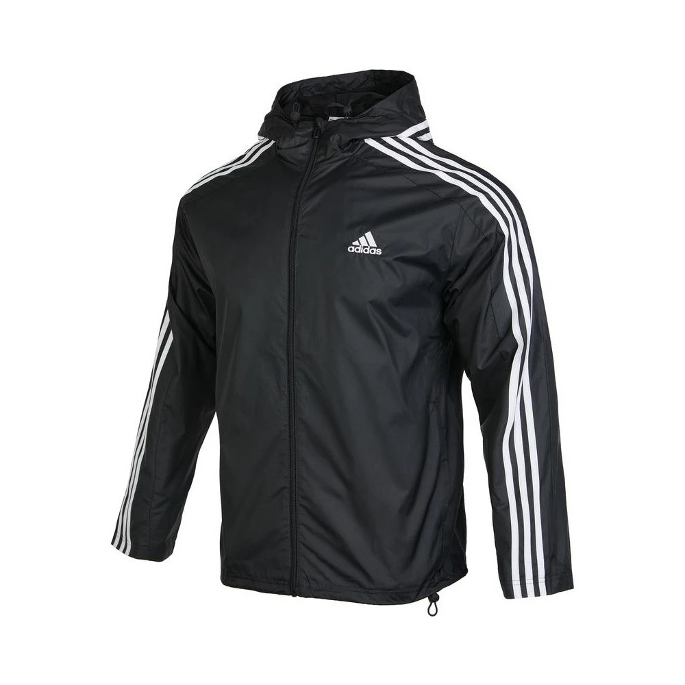 adidas阿迪达斯2024男子M 3S WB休闲运动连帽梭织外套IB0381