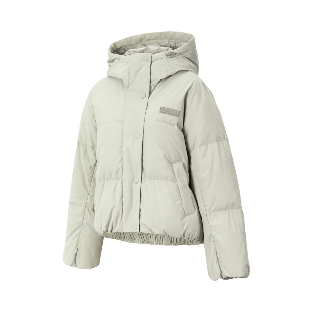 adidas Originals阿迪三叶草2024女子PF CROP DN W2羽绒服JD3786