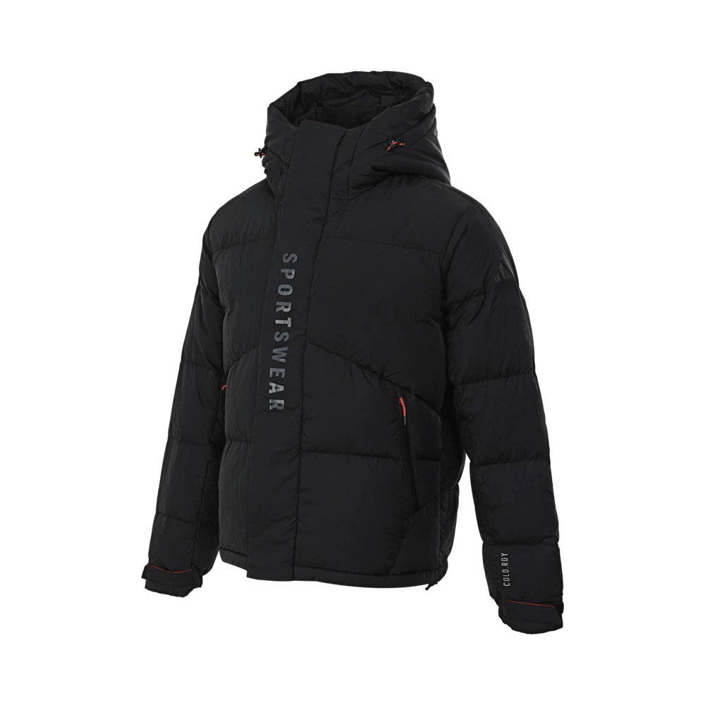 adidas阿迪达斯男子SHRT DOWN PARKA好羽绒连帽羽绒服JM4621