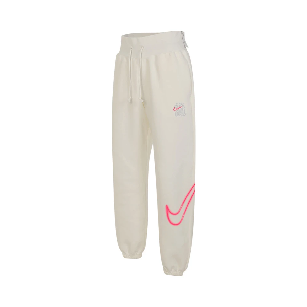 NIKE耐克2024女子AS W NSW FLC HR OS PANT G针织长裤FZ6558-133