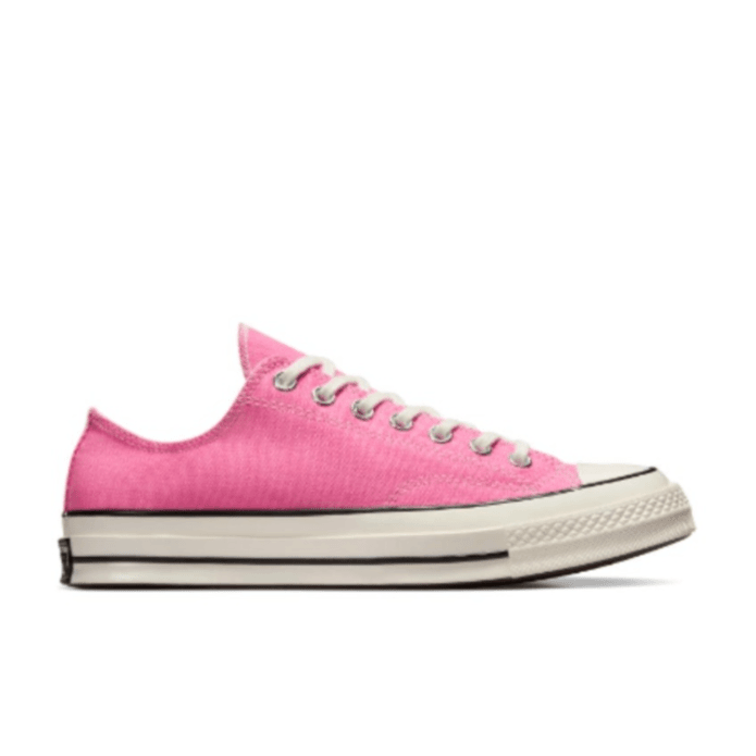 converse匡威男女鞋帆布鞋Chuck Taylor 70S粉色潮流百搭A08138C