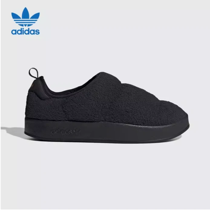 adidas阿迪达斯三叶草2023女子PUFFYLETTE棉鞋面包鞋休闲鞋IG7152