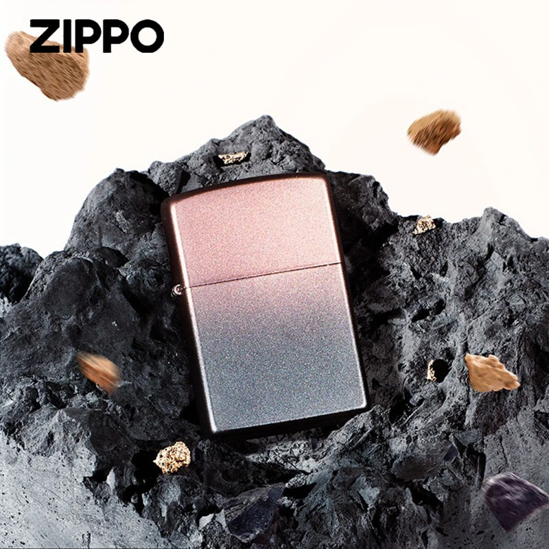 Zippo官方旗舰正版 打火机之宝无界焕色刚毅黑金防风礼物TC9801QT