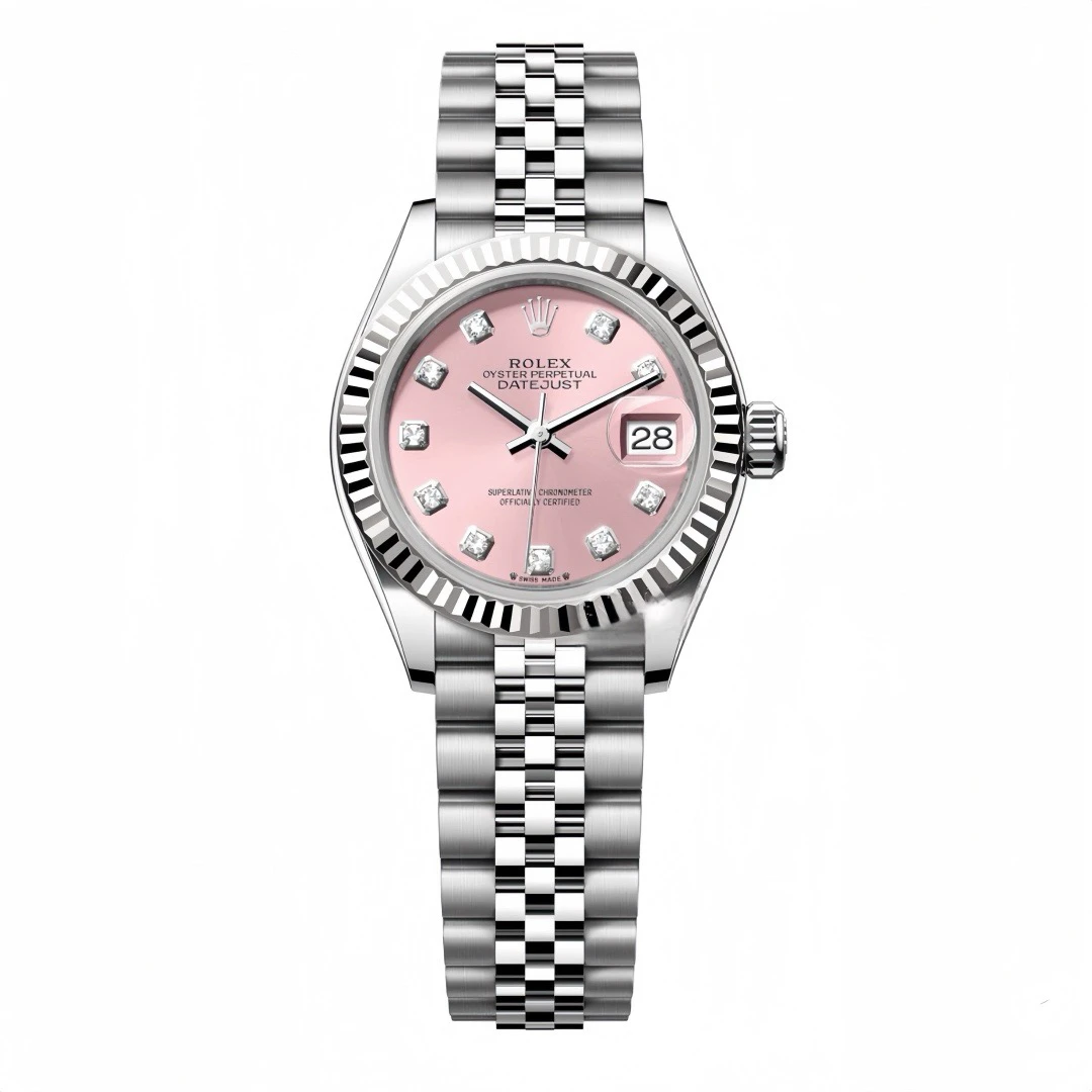 全新未使用 Rolex/劳力士 睿时名表2024年9月279174粉盘钻刻 轻奢